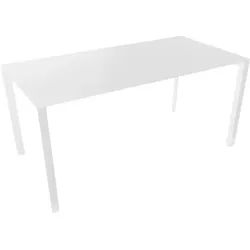Profilo Konferenztisch 80x160 cm Compactop- Platte Weiß