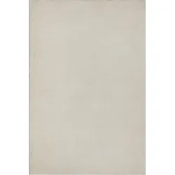 KURZFLORTEPPICH Antirutsch Geometrisch DALAR Polypropylen Creme 200 x 200 cm