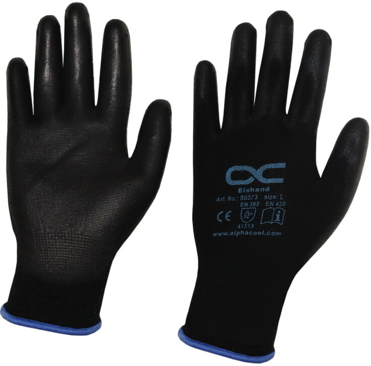 Alphacool Eistools Montagehandschuhe Gr&ouml;&szlig;e XL - Black