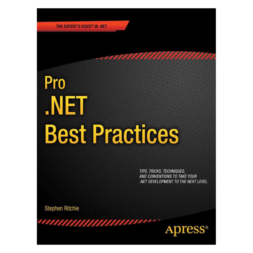 Springer Pro.NET Best Practices (Englisch, Softcover, Stephen Ritchie) (9007343)