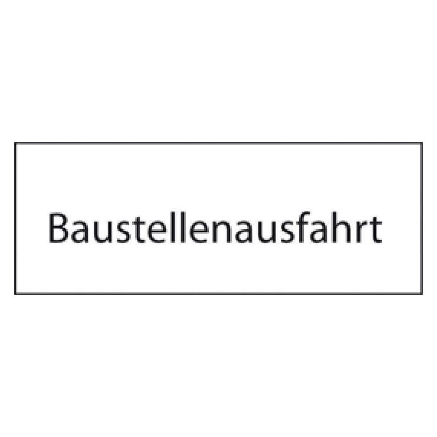 BRW Zusatztafel Baustellenausfahrt 10.030 (16270892)