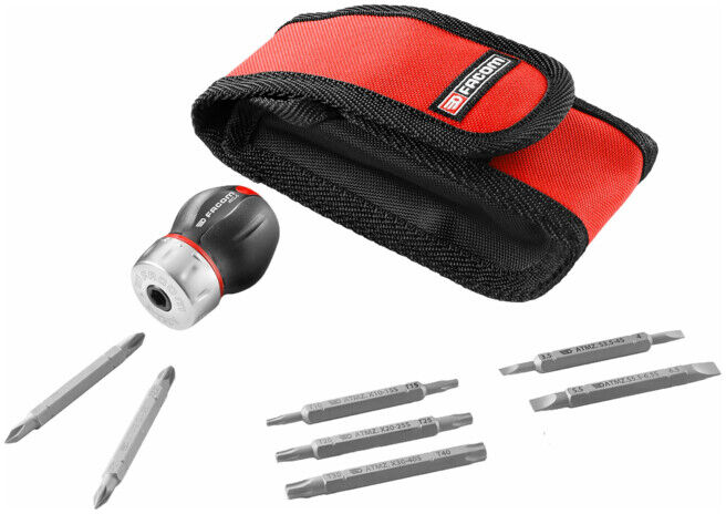 Facom PROTWIST® Ensemble porte-embouts court, 7 pièces ATCL.S14PB (ATCL.S14PB)