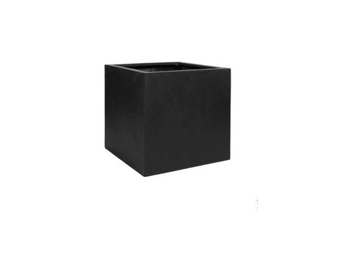 Blumentopf Pottery Pots Block M , schwarz, Pflanzgefässe, Blumentopf