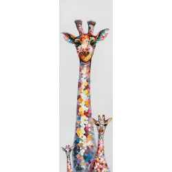 Keilrahmenbild GIRAFFEN (LB 50x160 cm) - bunt - LB 50x160 cm