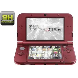 2x 9H Hartglasfolie für Nintendo NEW 3DS XL Panzerfolie Displayschutzfolie KLAR