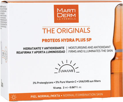 Martiderm The Originals Proteos Hydra plus SP Ampoules 10 Units
