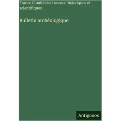 Bulletin archéologique, Belletristik von France, Comité des travaux historiques et scientifiques