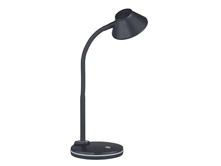 Reality Leuchten LED Tischleuchte Berry R52191187, Kunststoff grau, inkl. 3.2 Watt LED
