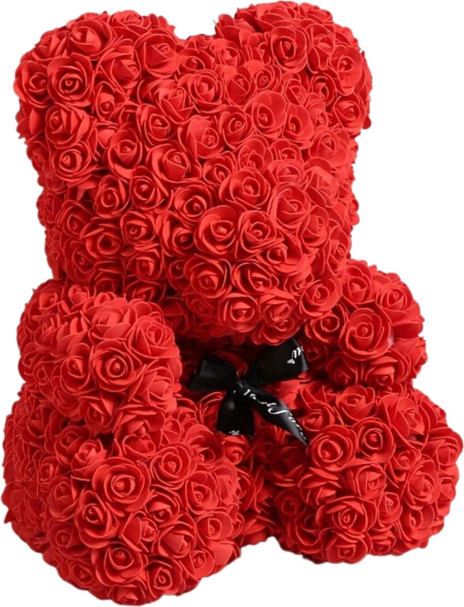 Bovista Rozen Teddy Beertje - Rose Bear - Rood