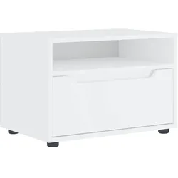 vidaXL TV-Schrank VISNES Weiß 60x40x38 cm Holzwerkstoff