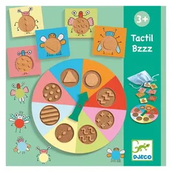 Djeco Tactil Bzzz (mult) (Multilingual)