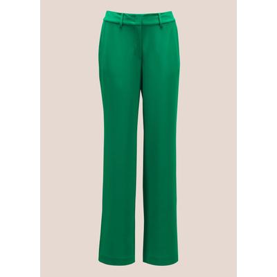 Stoffhose MADELEINE "Stoffhose Komfortable Stretchhose mit Taschen", Damen, Gr. 19, N + K Gr, grün (apfelgrün), Obermaterial: 96% Polyester PES. 4% Elasthan EL., Modern, normal, Hosen Stoffhose