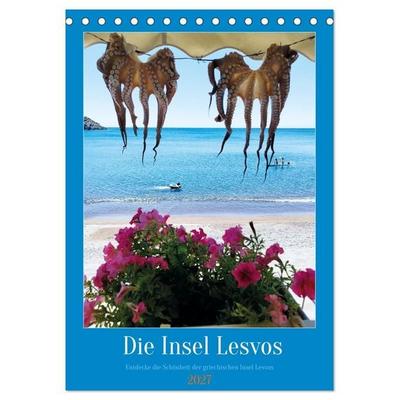 Entdecke die Schönheit der griechischen Insel Lesvos (Tischkalender 2027 DIN A5 hoch), CALVENDO Monatskalender