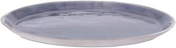 Melrose International Blue Aluminum Decorative Tray