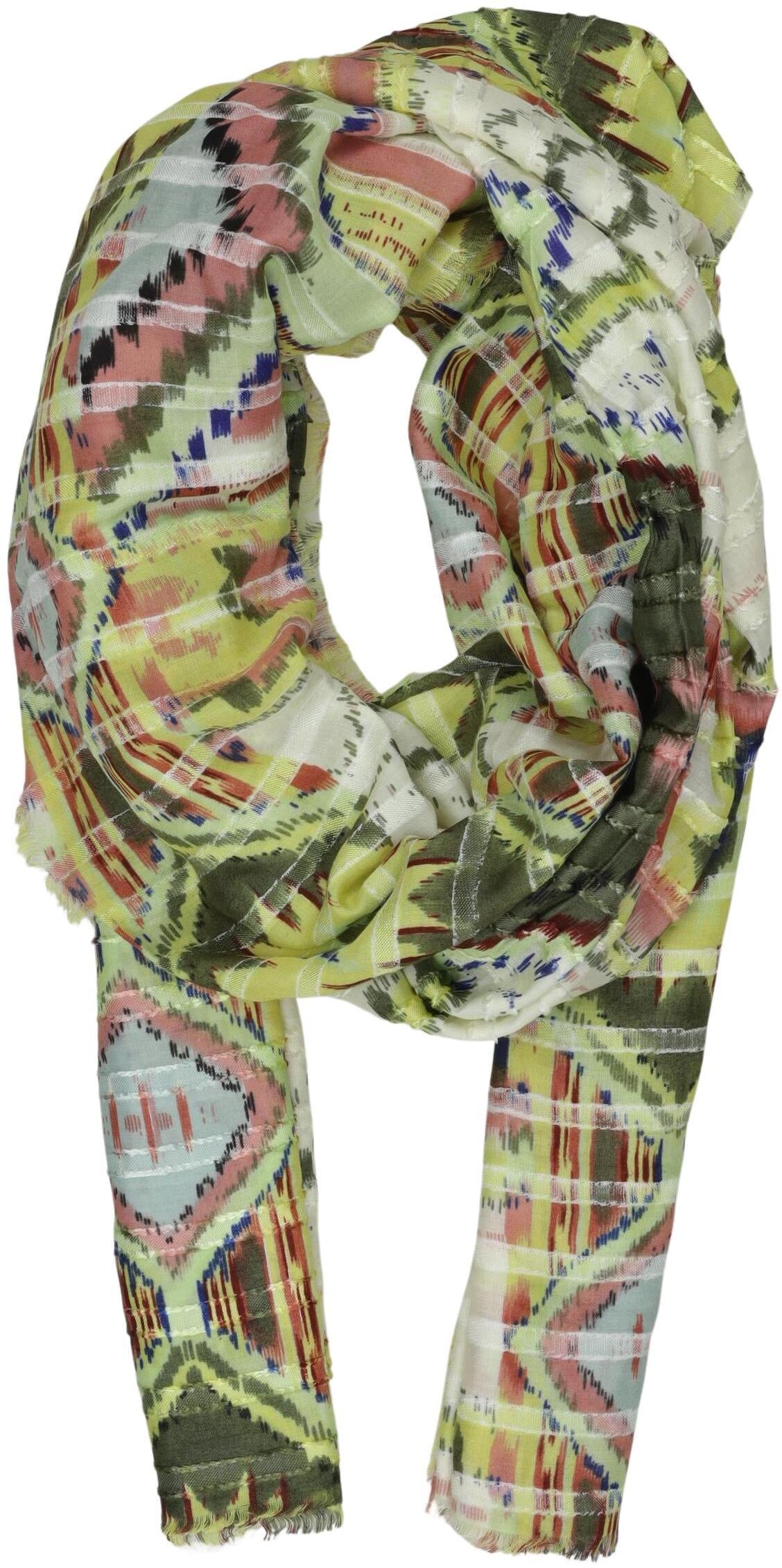 Codello Damen Schal oder Tuch, Mehrfarbig, Viskose - Second Hand