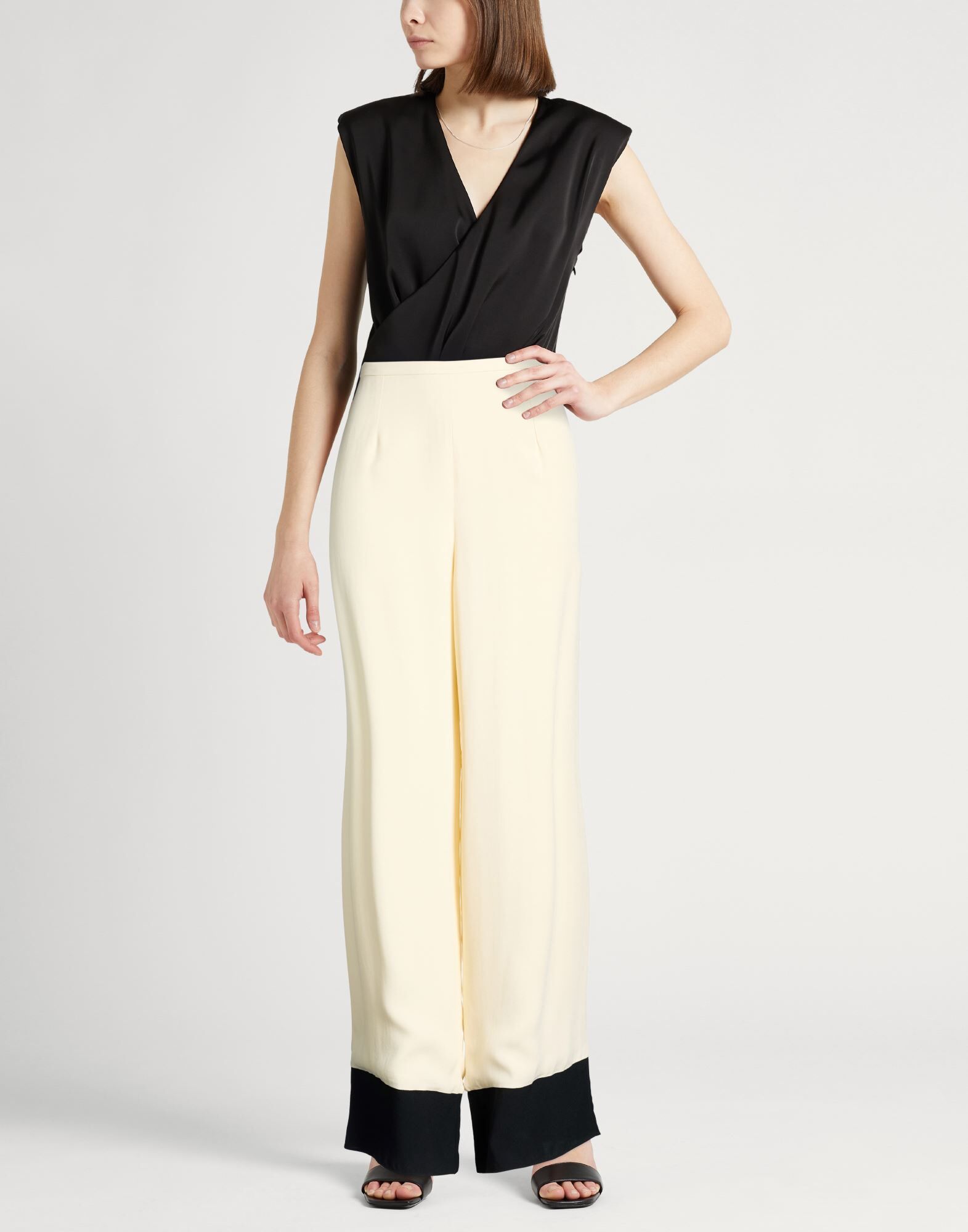 Taller Marmo Pantalones Mujer Marfil 38,42 Mujer