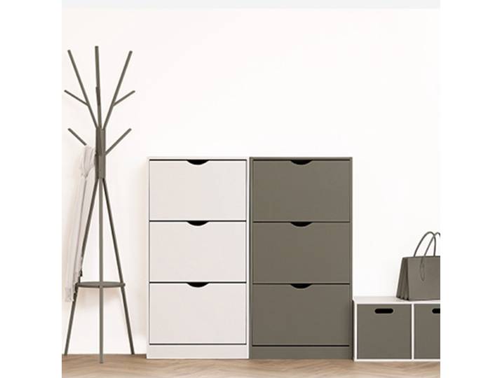 5Five Houten schoenenkast - Wit