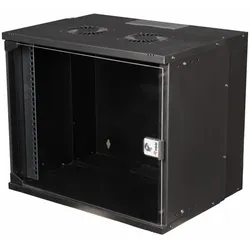 Equip Eco Mount 19 Schrank, 09HE, 540X400mm, RAL9005 Schwarz