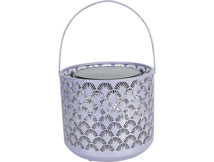 Solarlaterne Shadow Dance mit USB - Farbe: violet - Material: Plastik/Metall - 139