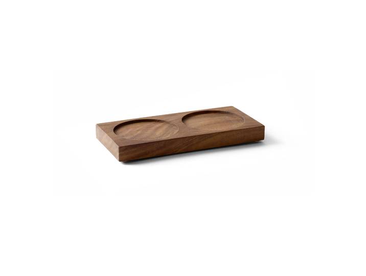 Crushgrind Support pour moulin à épices Tabletopper noyer FSC