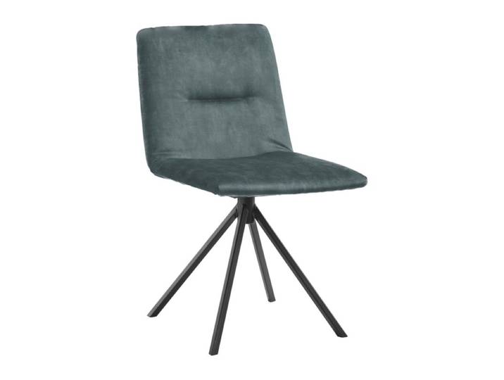 Musterring JustB! SP500 Stuhl in Velours mit Stativgestell - Velours S4126 niagara - ohne Funktion Drehfunktion, Rückholfunktion Modern, Zeitlos