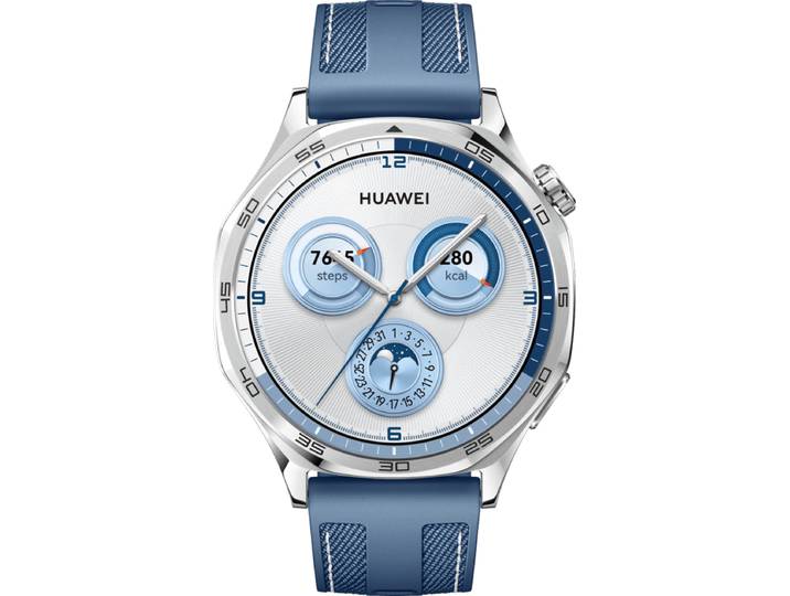 Huawei Watch GT5 Zilver/Blauw 46mm