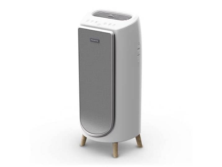 Rowenta PU6180 Intense Pure Air Home Luftreiniger HEPA-Luftfilterung filtert Formaldehyd CADR 360 m3/h Reine Luft-App 4 automatische Modi weniger als 32 dB(A) Weiß/Textilfinish