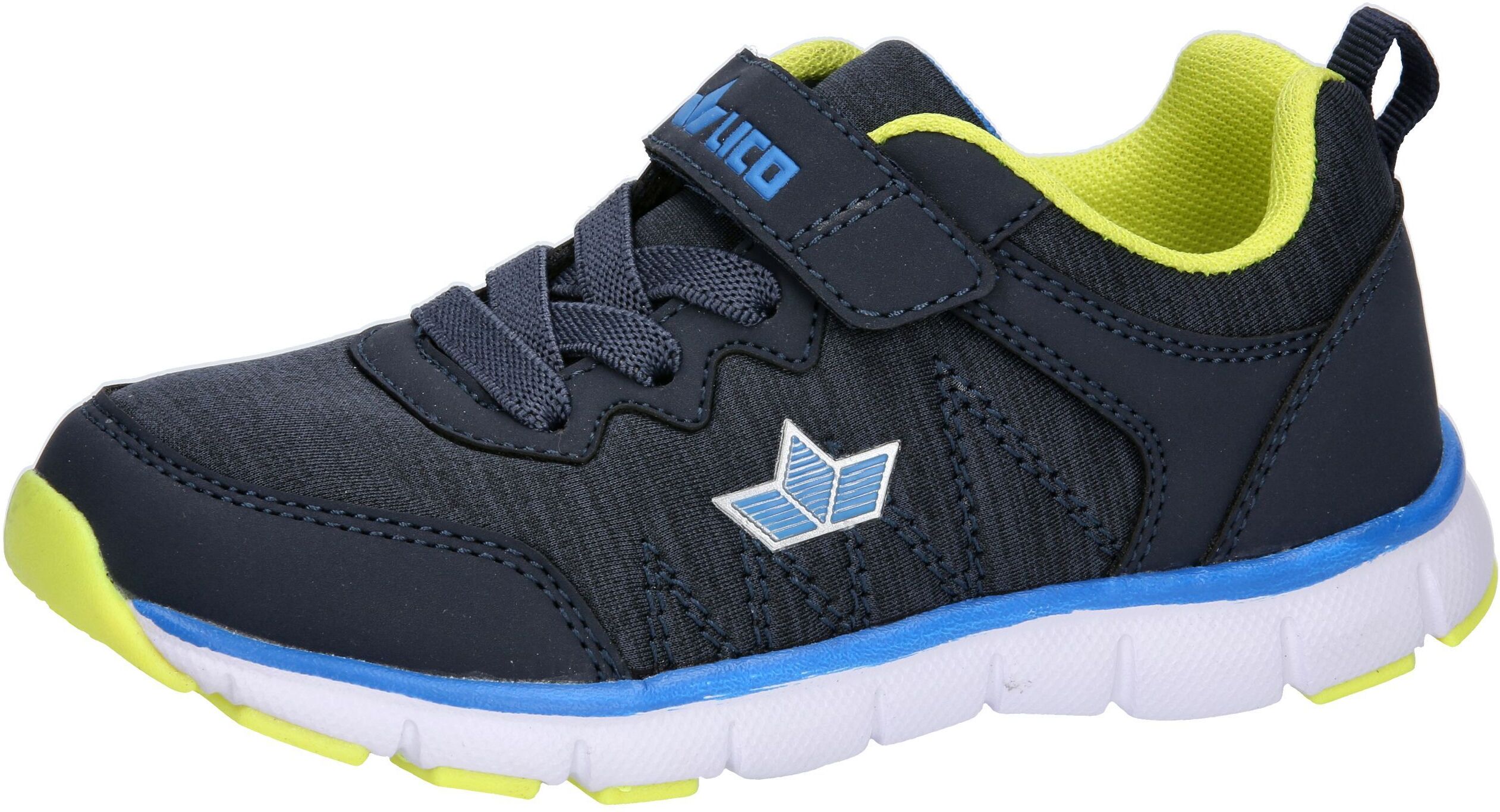 Sneaker LICO "Freizeitschuh Roana VS", Jungen, Gr. 33, blau, Synthetik, Schuhe Sneaker