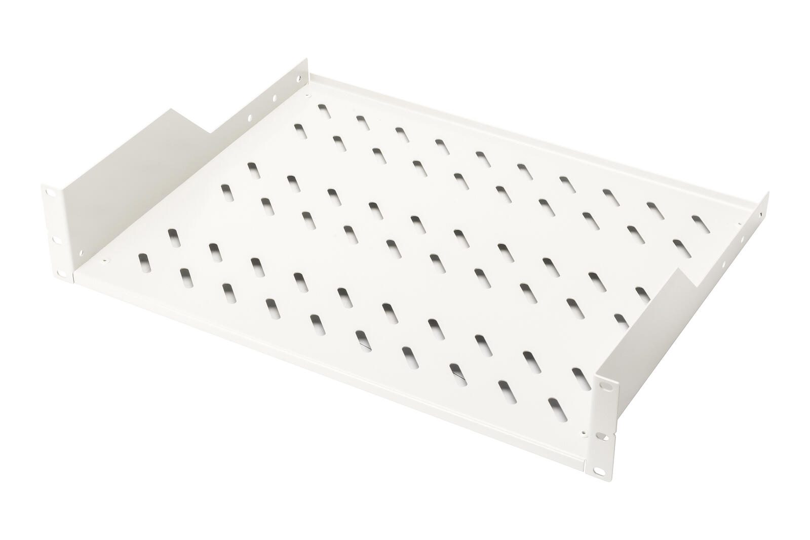 Digitus Fachboden 19"-Schränke festeinbau ab 450mm Tiefe bis 25kg 2HE RAL7035 grau (DN-97610)