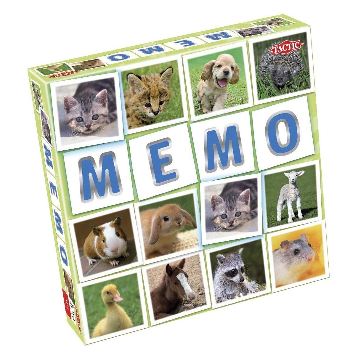 Tactic Baby Animals Memo (Deutsch, Englisch, Finnisch, Russisch, Schwedisch) (52676)