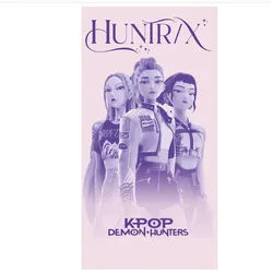 Netflix KPop Demon Hunters Huntrix microfibre towel