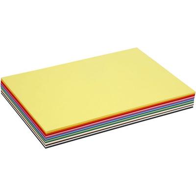 Creativ Company Farbkarton, A3, Blatt 297x420 mm, 180 g, sortierte Farben, 300 Blatt sortiert