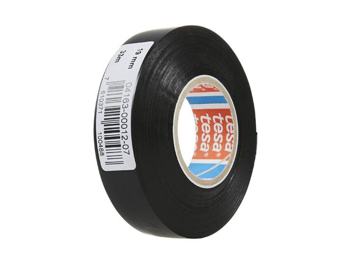 Tesa Isolierband Schwarz 33 m × 19 mm