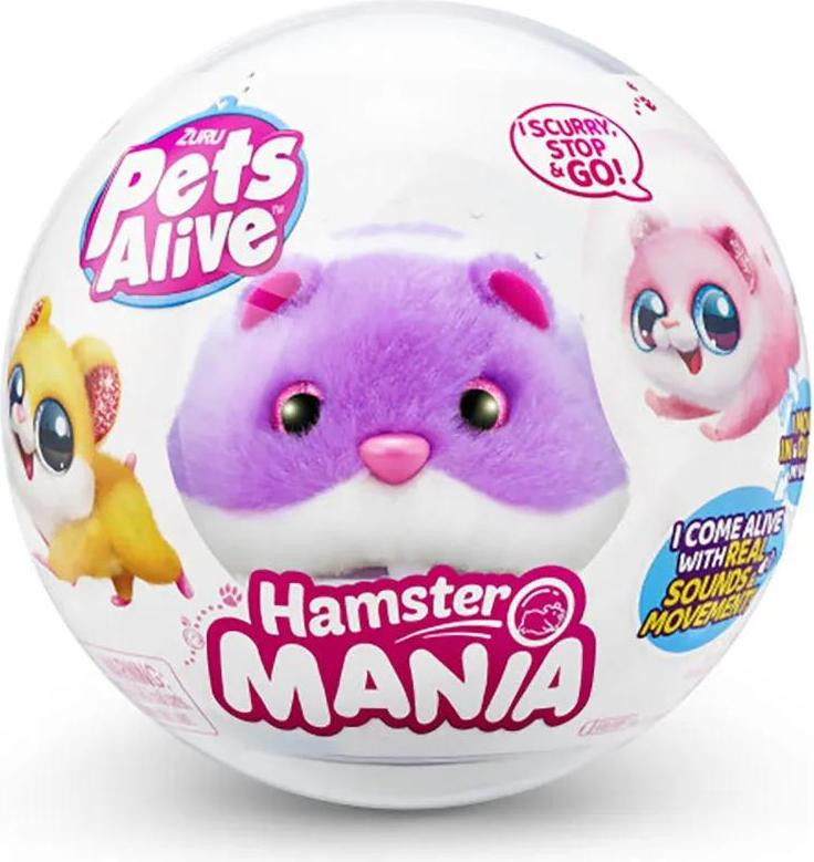 Zuru Pets Alive 9543 Hamster Speelgoed voor kinderen vanaf 3 jaar