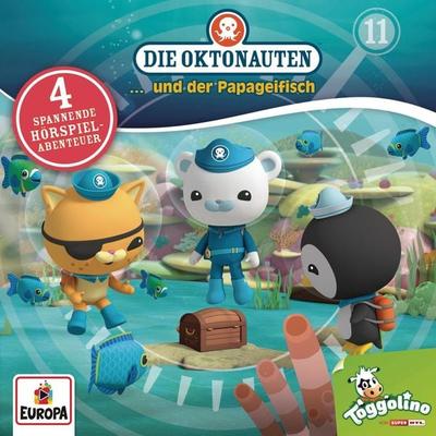 Folge 11: Die Oktonauten und der Papageifisch - Stefan Mittag,Vicki Wong,Meomi,Thomas Karallus,Michael C. Murphy, Audio, 4064066619732