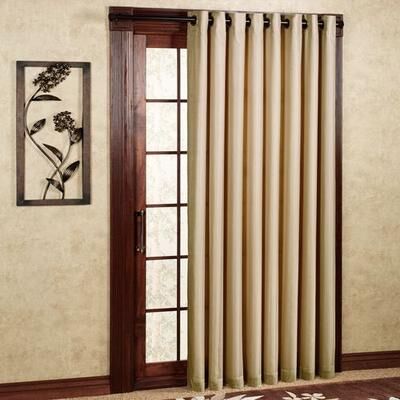Commonwealth Home Fashion, Inc Rhapsody Thermavoile Wide Grommet Panel, 104 x 95, Dark Beige