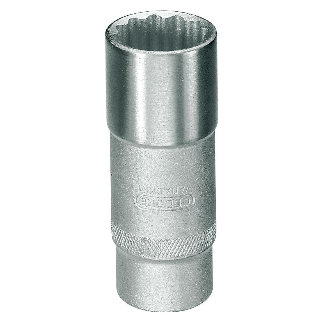 Gedore D 19 L 19 Steckschlüsseleinsatz 1/2", lang UD-Profil 19 mm (6140410)
