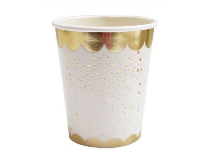 Scrapcooking - Gobelet X8 Gold 25cl