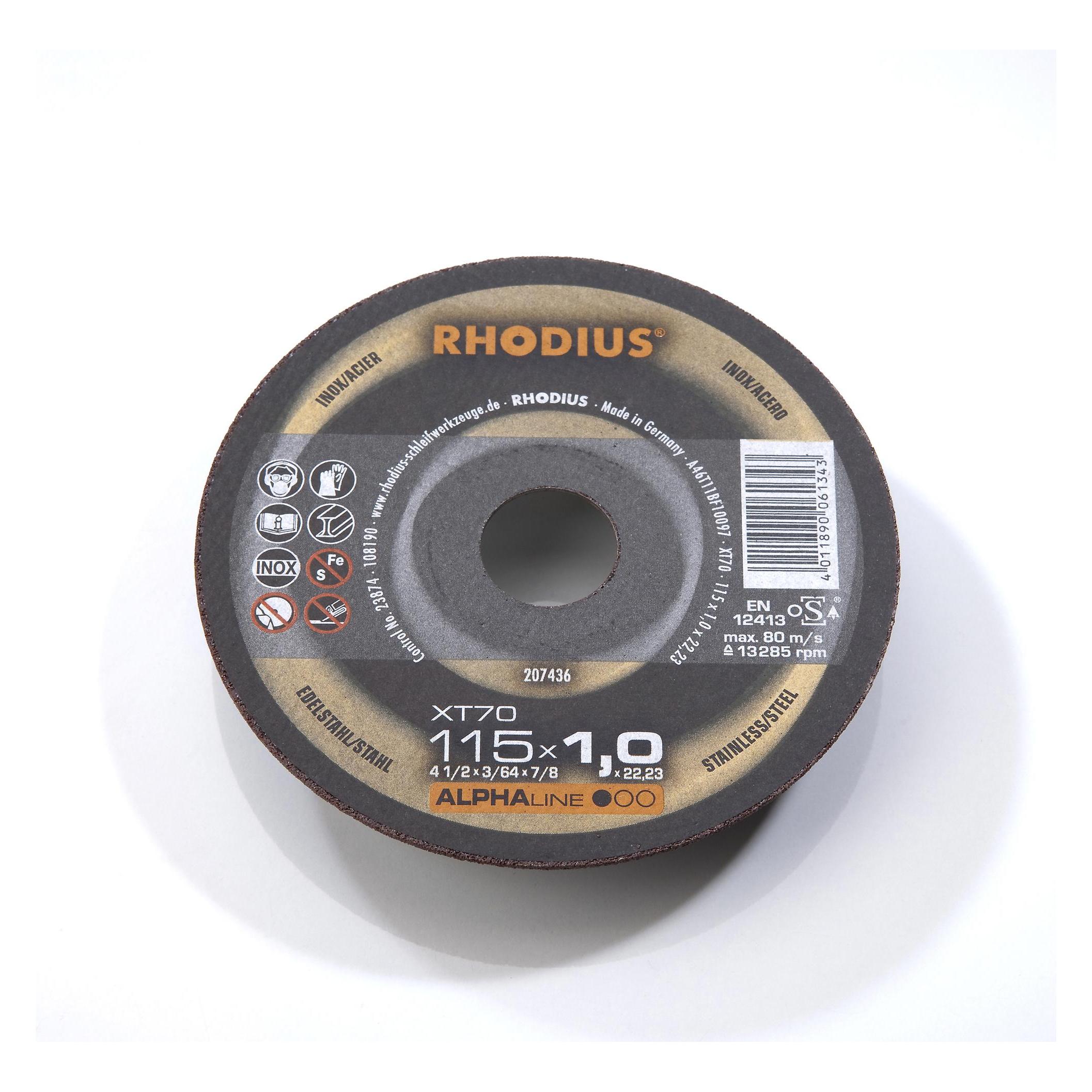 Rhodius Extradünne Trennscheibe XT70 BOX (208225)