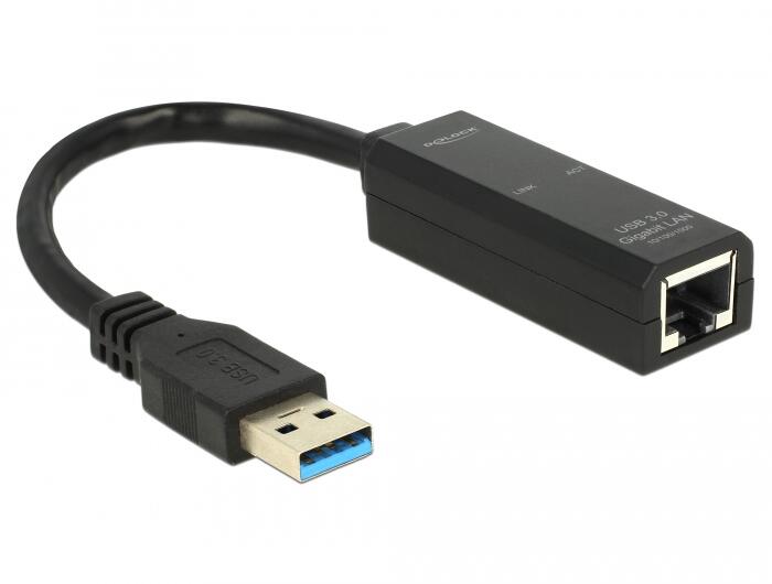 DeLOCK Adapter USB 3.0 zu Gigabit LAN 62616
