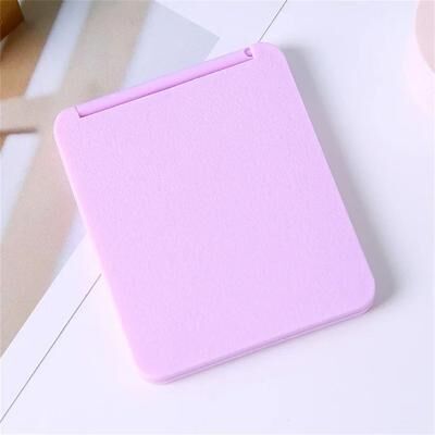 Uplift Treasures Foldable Double Sided Makeup Mirror purple