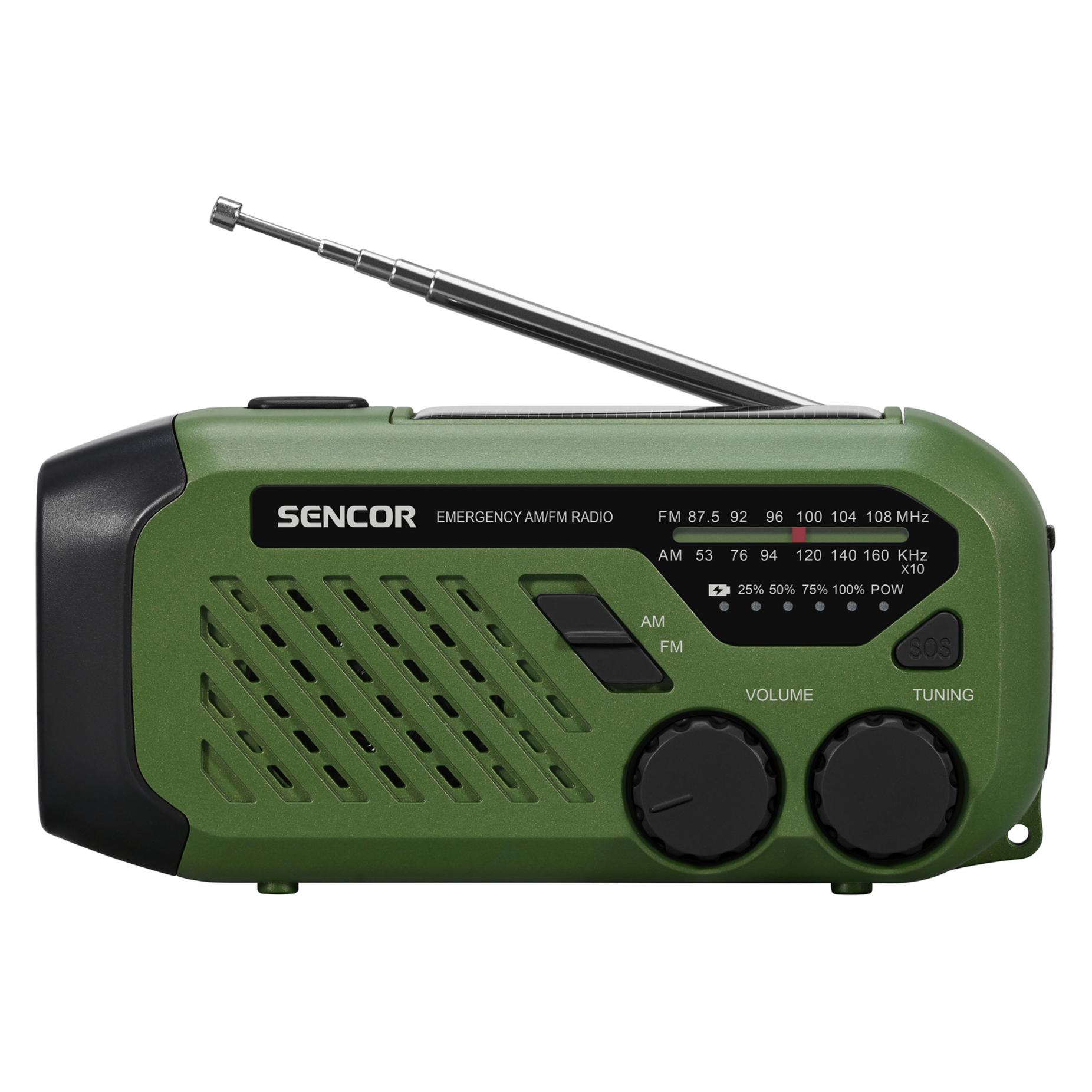 Sencor 4-in-1 Radiowecker SRD 1000SCL (AM, FM) (8590669345939)