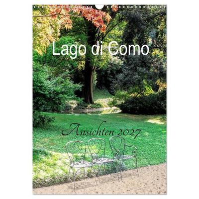 Lago di Como Ansichten 2027 (Wandkalender 2027 DIN A3 hoch), CALVENDO Monatskalender
