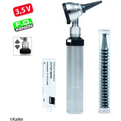 KaWe EUROLIGHT F.O. 30 Otoskop 2,5 V, XL, Griff C mit Clic-Verschluss