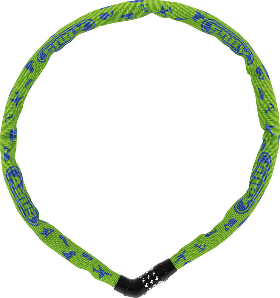 Abus Steel-O-Chain™ 4804c/75 Lime Symbols