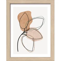 Gerahmtes Bild (BHT 19x24x1,80 cm) - bunt - BHT 19x24x1,80 cm