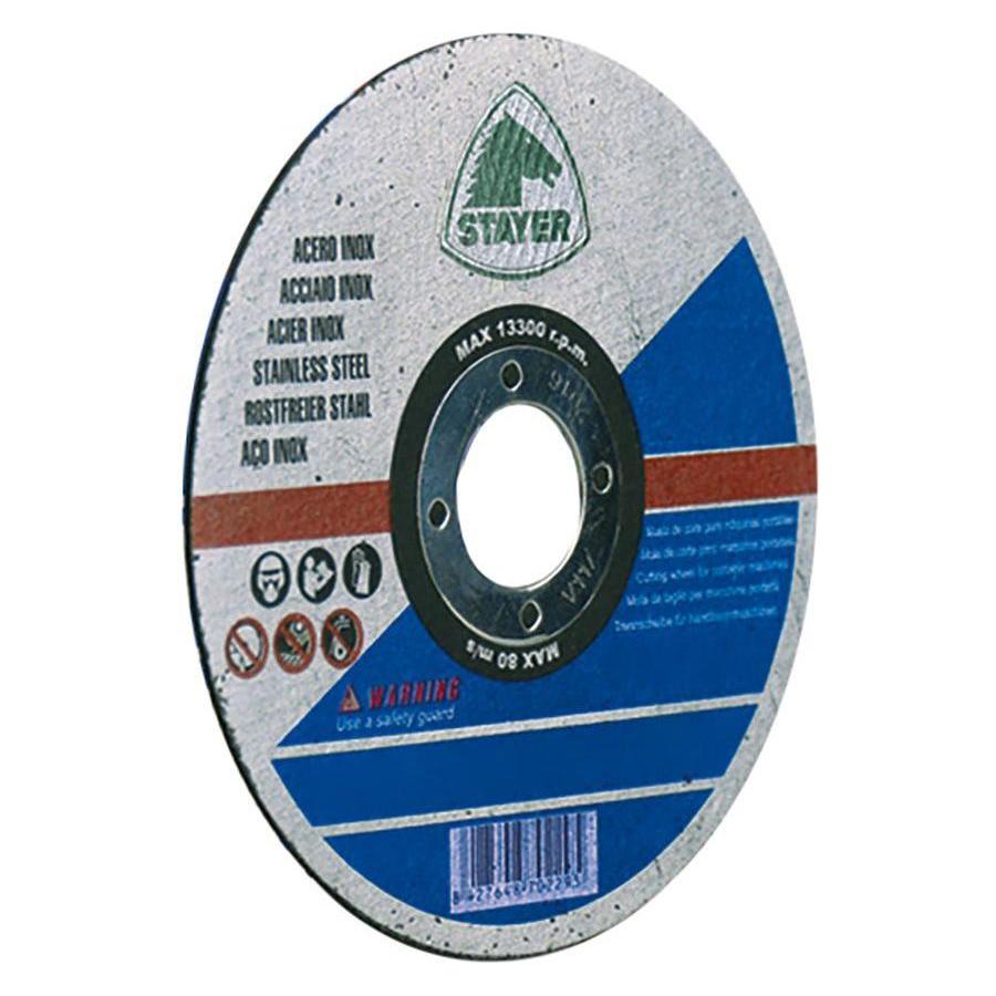 Stayer Standard stainless steel extra-thin disc, ø115 x 1,0 x 22,23 mm (49823856)