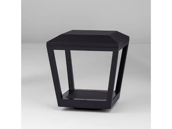 Borne LED 24 x 26 x 24cm Gris