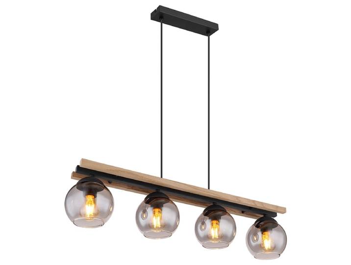 Hängelampe CONNI 85x120cm 4x25W schwarz