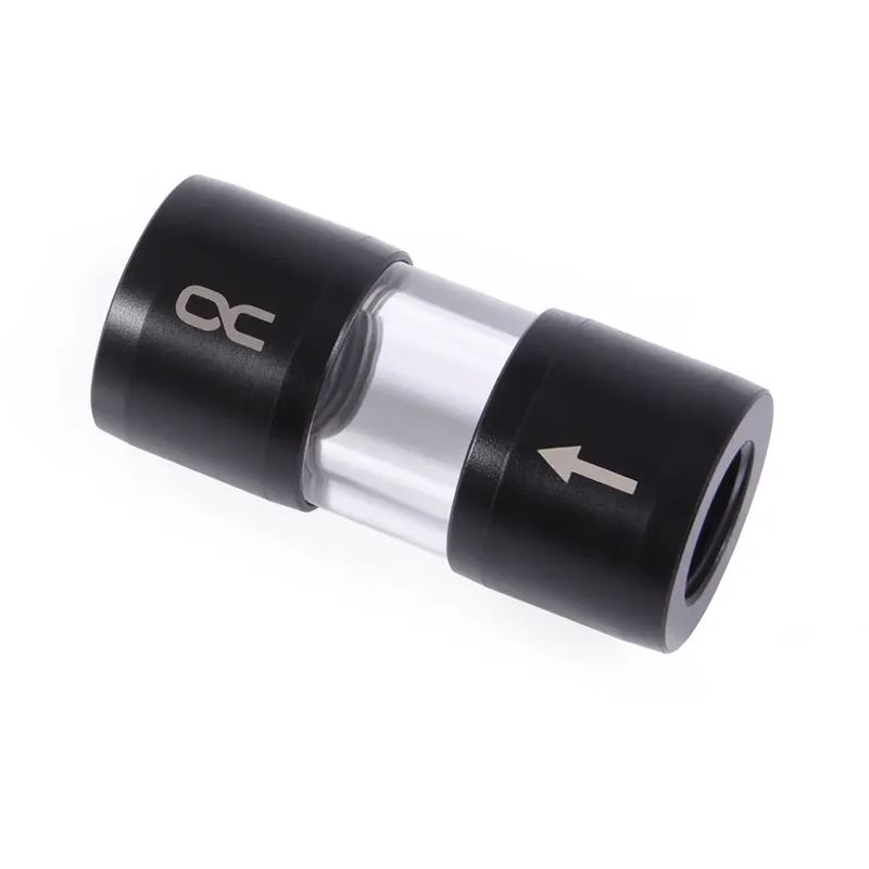 Alphacool Eiszapfen Acryl/Acetal Inline Filter G1/4 IG